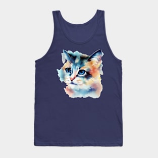 Cute cat Tank Top